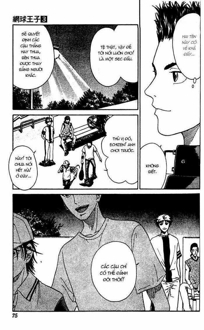 Hoàng Tử Tennis Chapter 20 trang 9