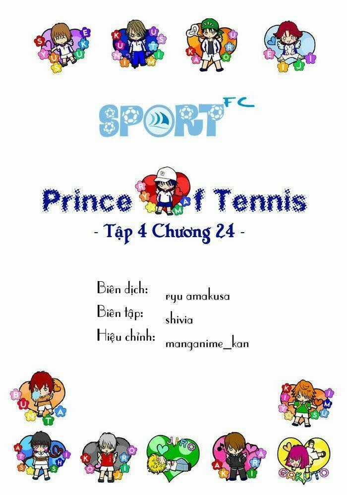 Hoàng Tử Tennis Chapter 24 trang 0