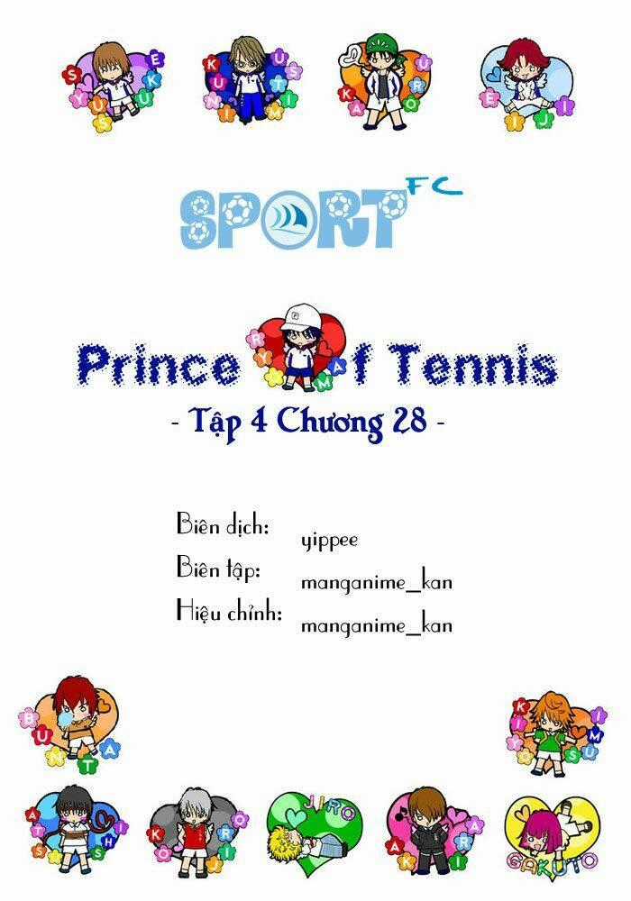 Hoàng Tử Tennis Chapter 28 trang 0