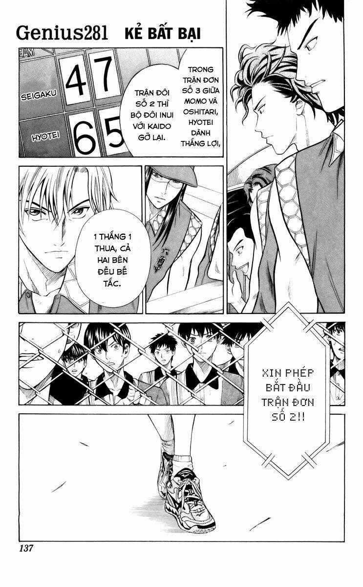 Hoàng Tử Tennis Chapter 281 trang 1