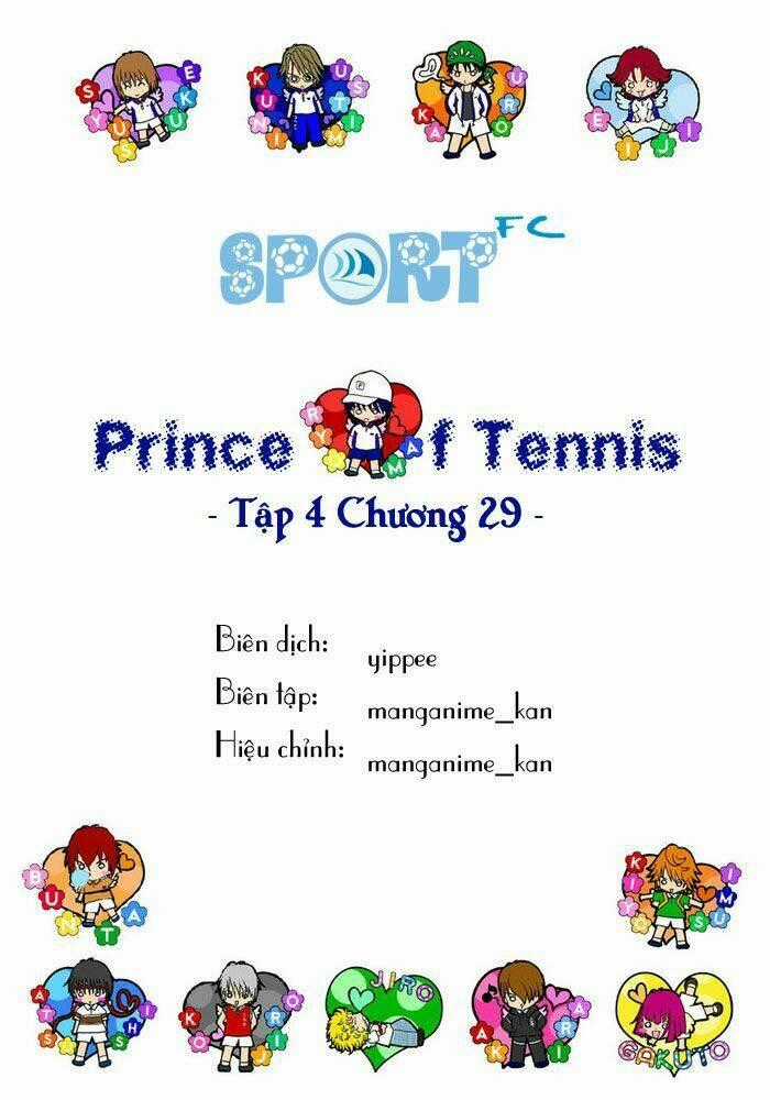 Hoàng Tử Tennis Chapter 29 trang 0