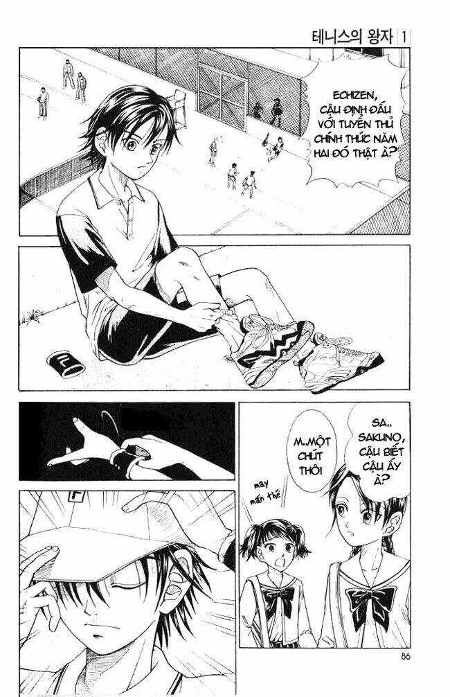 Hoàng Tử Tennis Chapter 3 trang 2