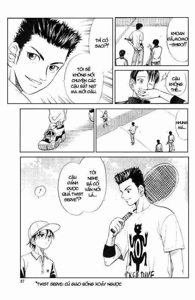 Hoàng Tử Tennis Chapter 3 trang 3