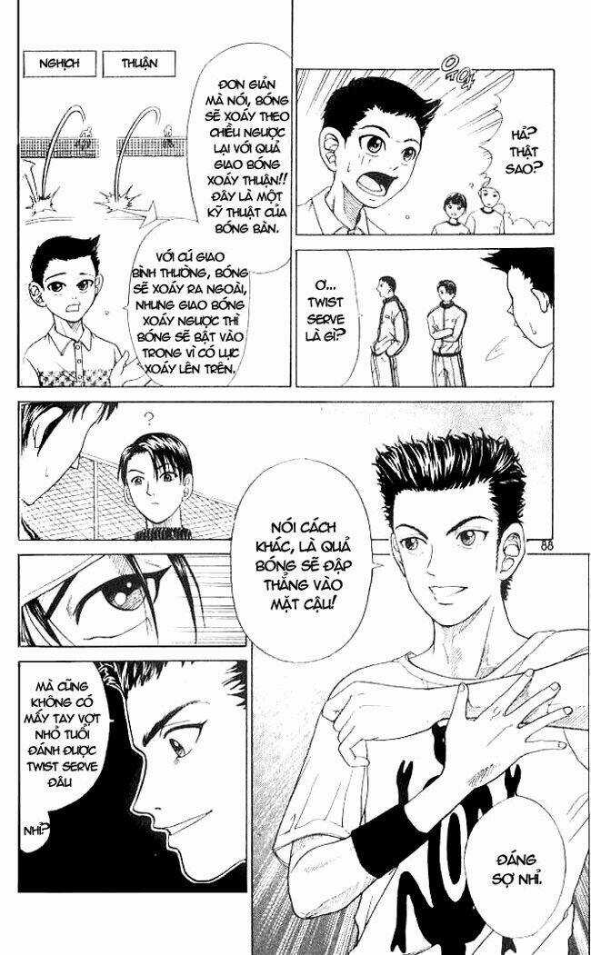 Hoàng Tử Tennis Chapter 3 trang 4