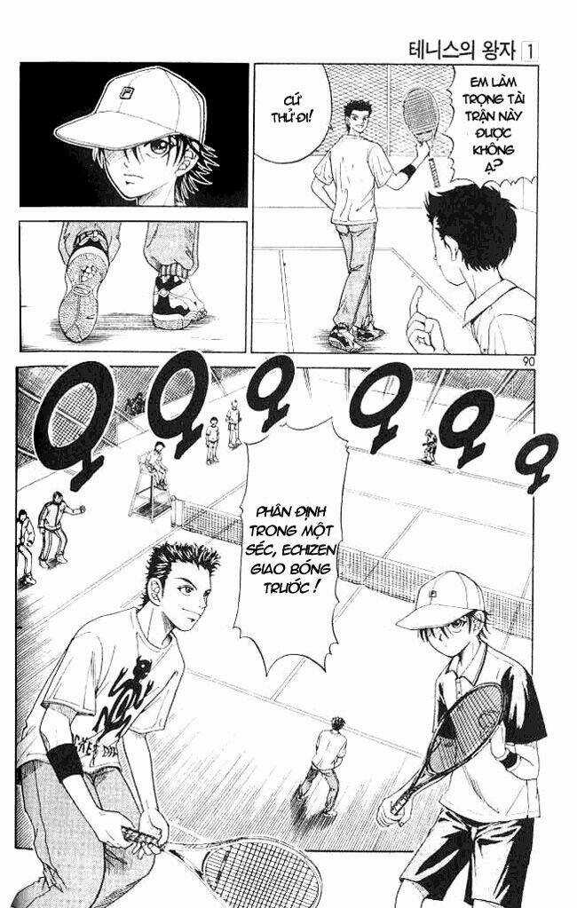 Hoàng Tử Tennis Chapter 3 trang 6