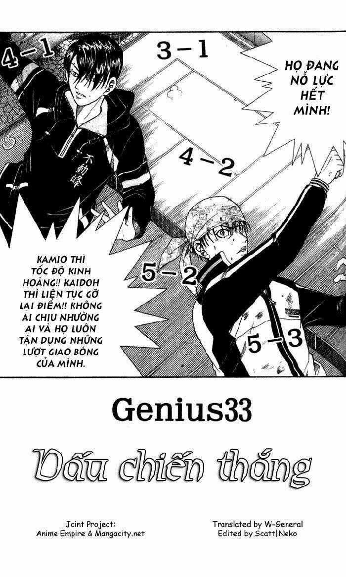 Hoàng Tử Tennis Chapter 33 trang 1