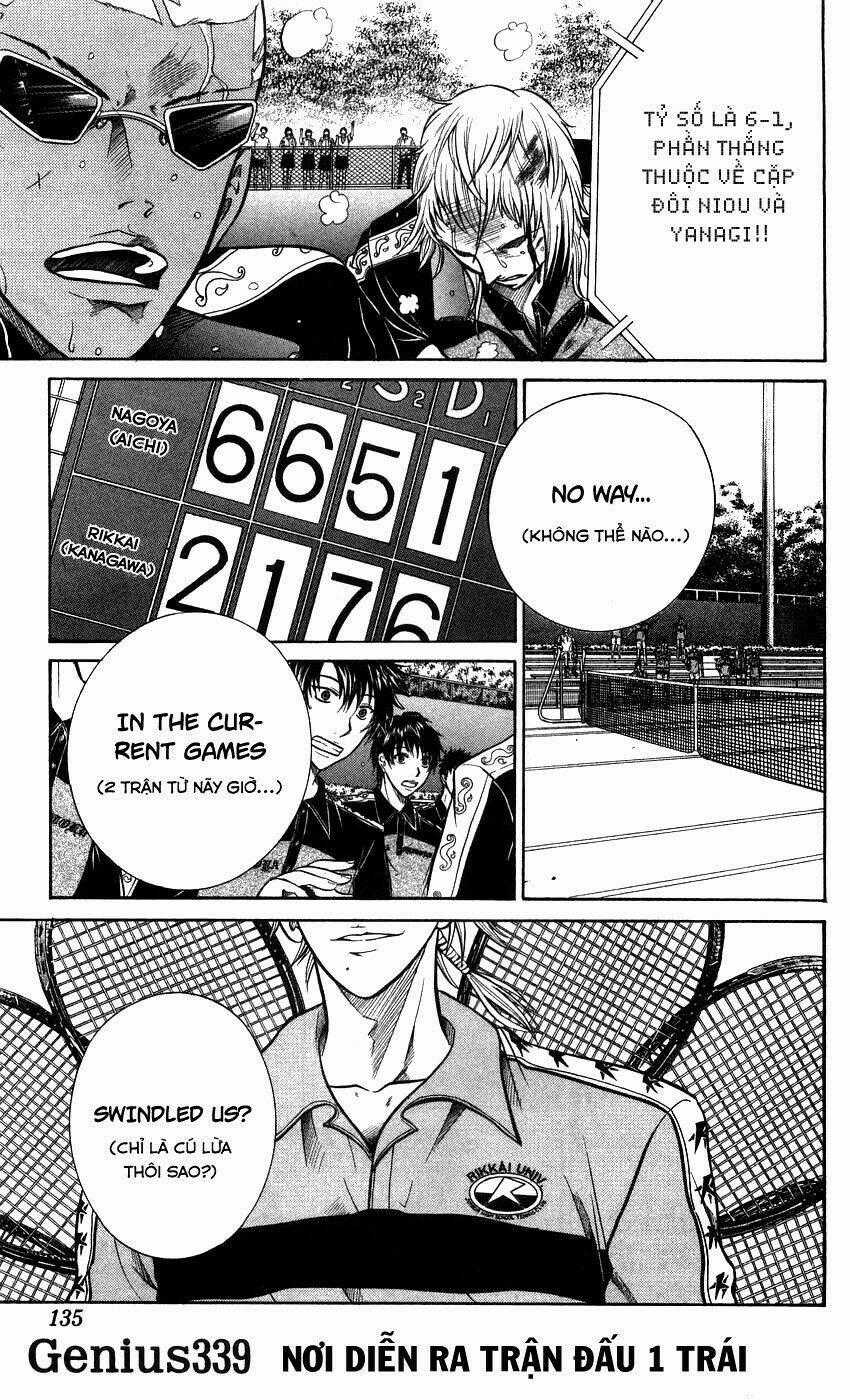 Hoàng Tử Tennis Chapter 339 trang 1