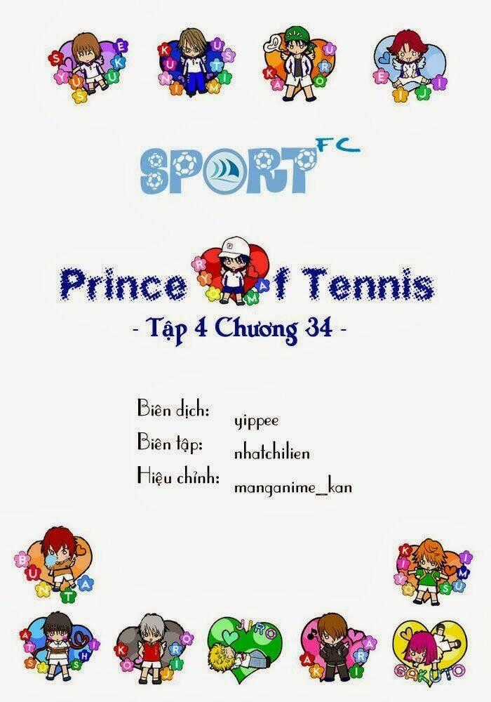 Hoàng Tử Tennis Chapter 34 trang 0