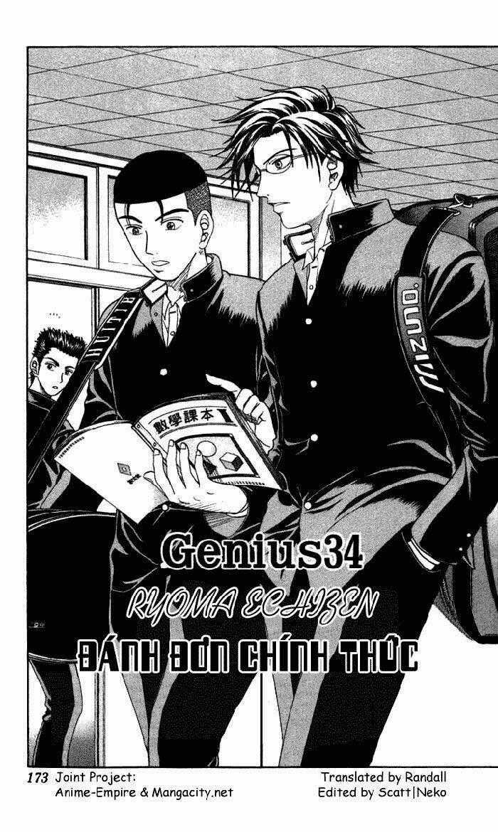 Hoàng Tử Tennis Chapter 34 trang 1