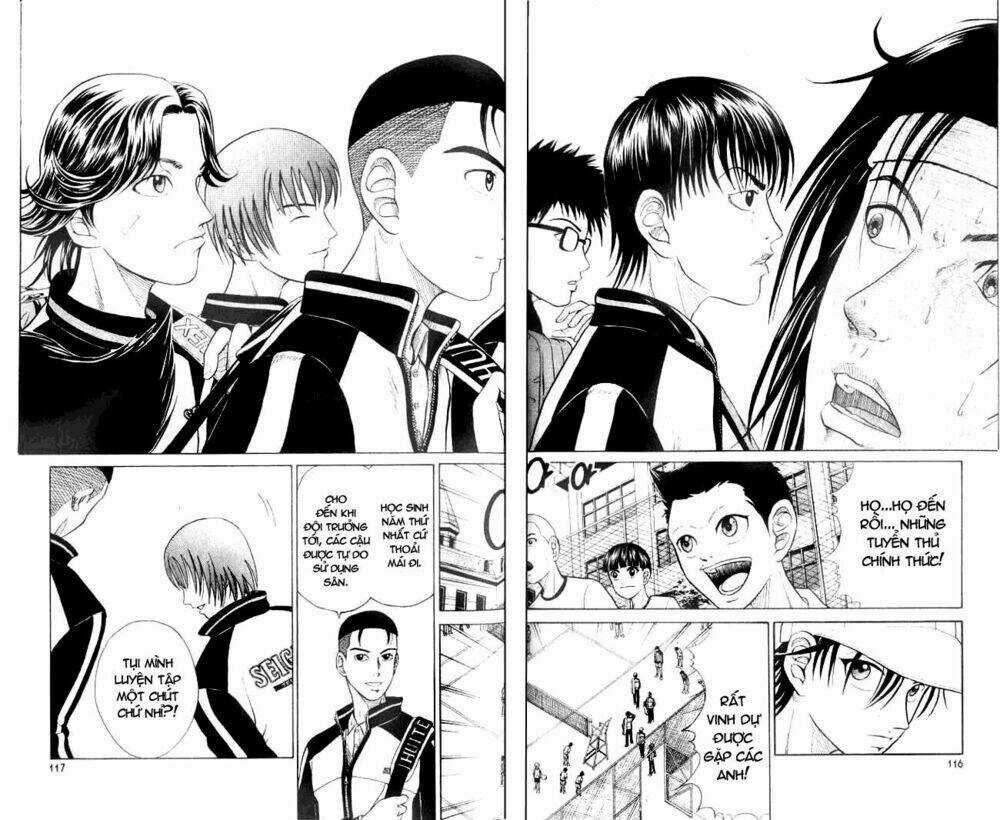Hoàng Tử Tennis Chapter 4 trang 8