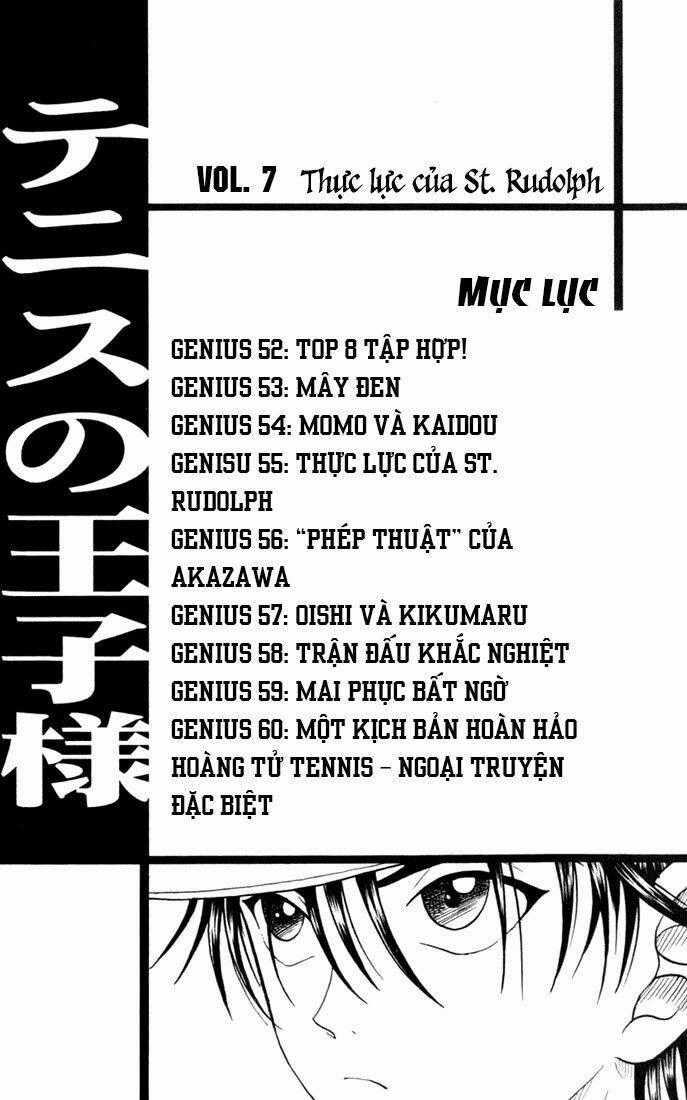 Hoàng Tử Tennis Chapter 52 trang 1
