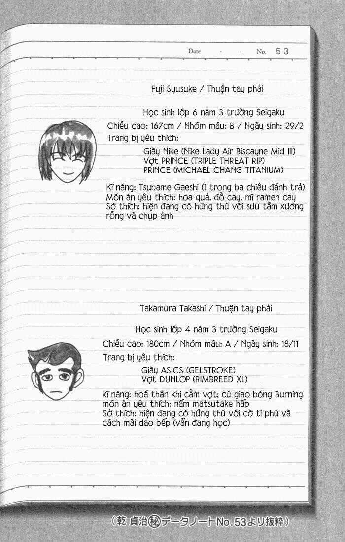 Hoàng Tử Tennis Chapter 53 trang 1