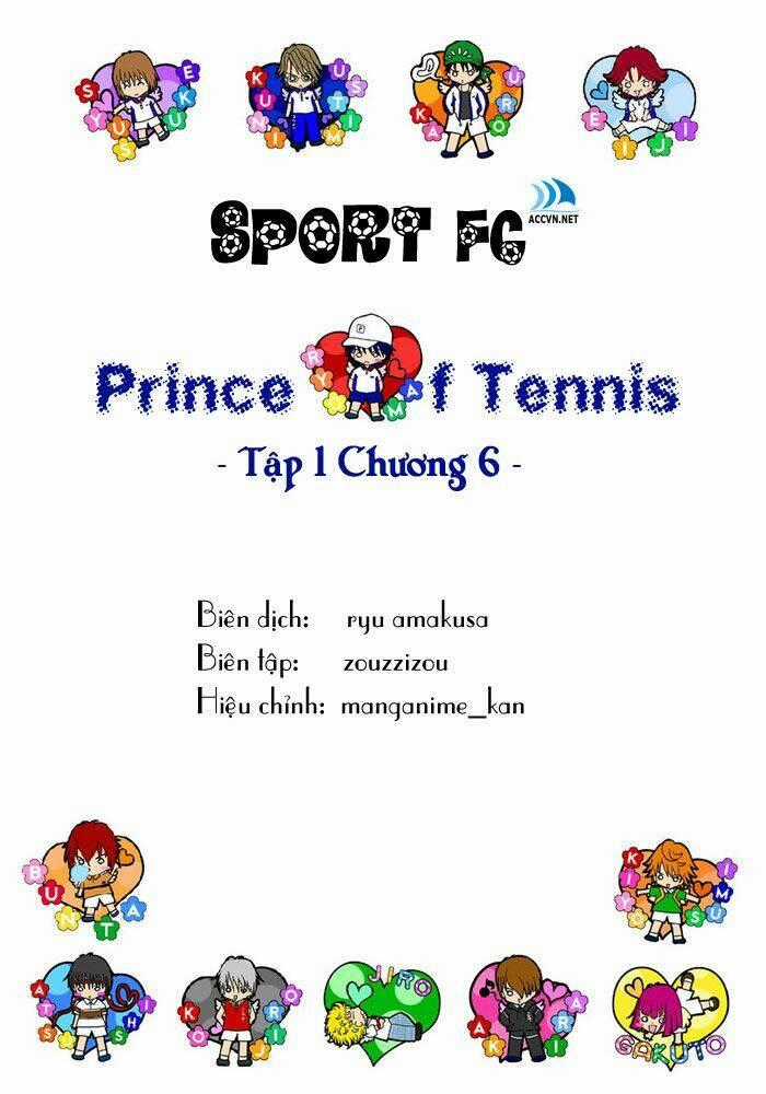 Hoàng Tử Tennis Chapter 6 trang 0