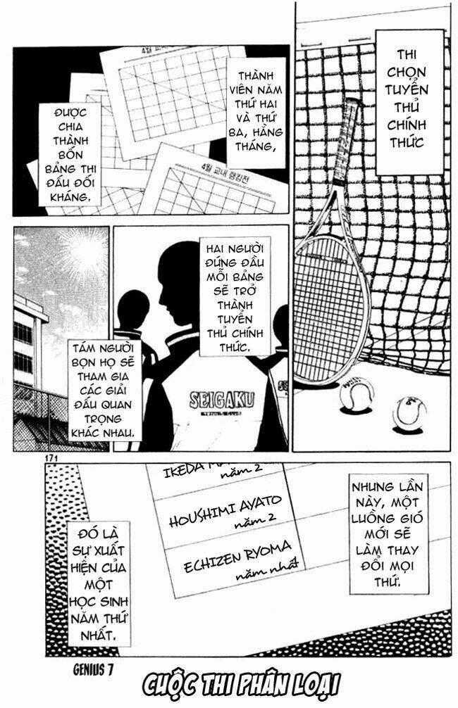 Hoàng Tử Tennis Chapter 7 trang 1