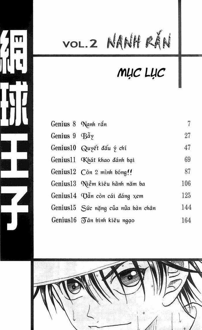 Hoàng Tử Tennis Chapter 8 trang 4