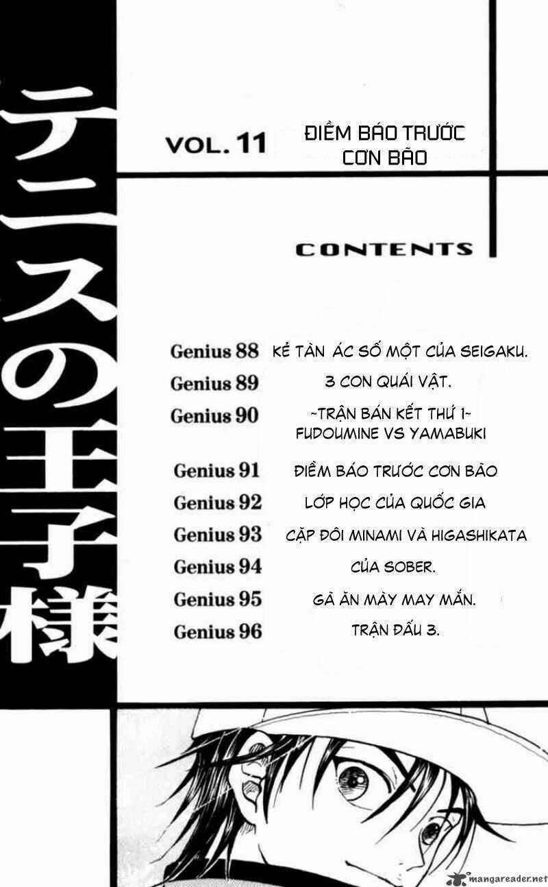 Hoàng Tử Tennis Chapter 88 trang 1
