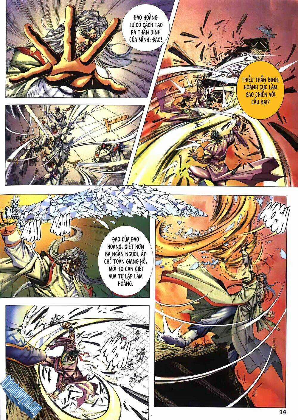 Hoành Đao Đoạt Ái - Đao Kiếm Tiếu Chapter 1 trang 12