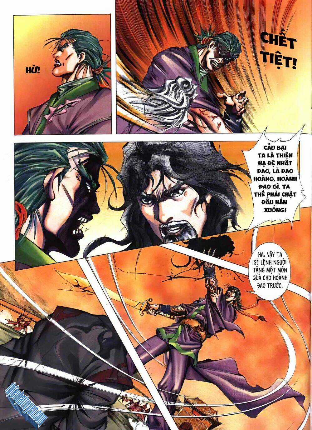 Hoành Đao Đoạt Ái - Đao Kiếm Tiếu Chapter 2 trang 6