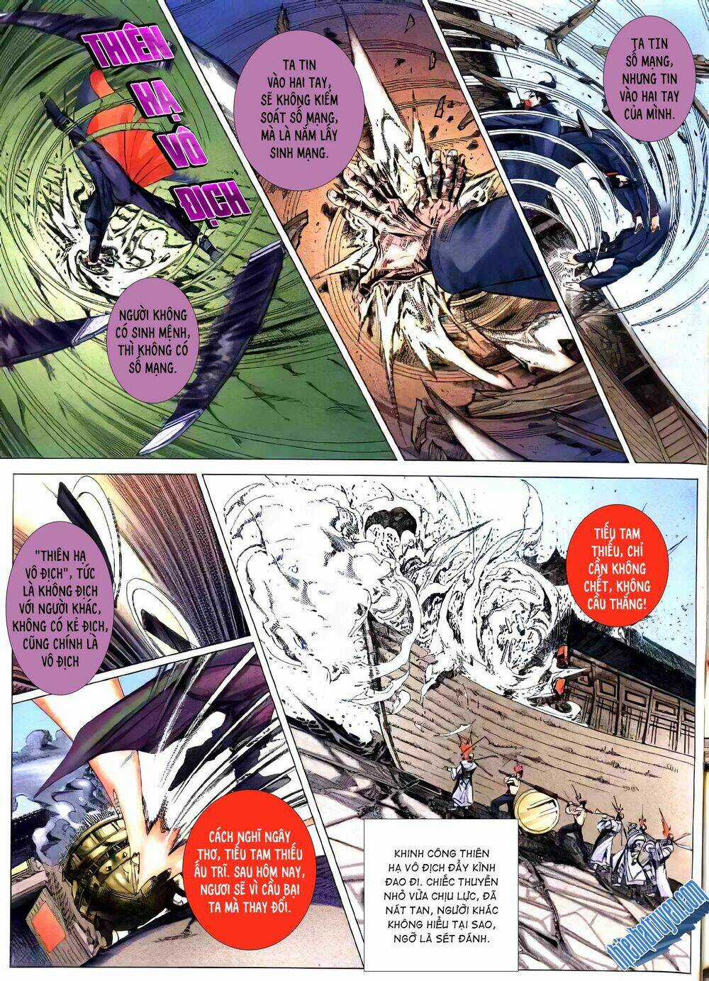 Hoành Đao Đoạt Ái - Đao Kiếm Tiếu Chapter 4 trang 4