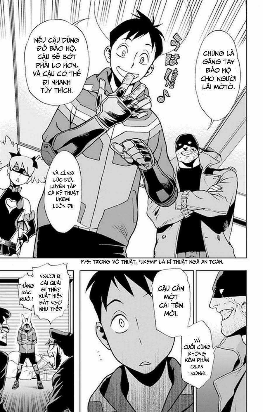 Học Viện Anh Hùng Ngoại Truyện Chapter 3 trang 11