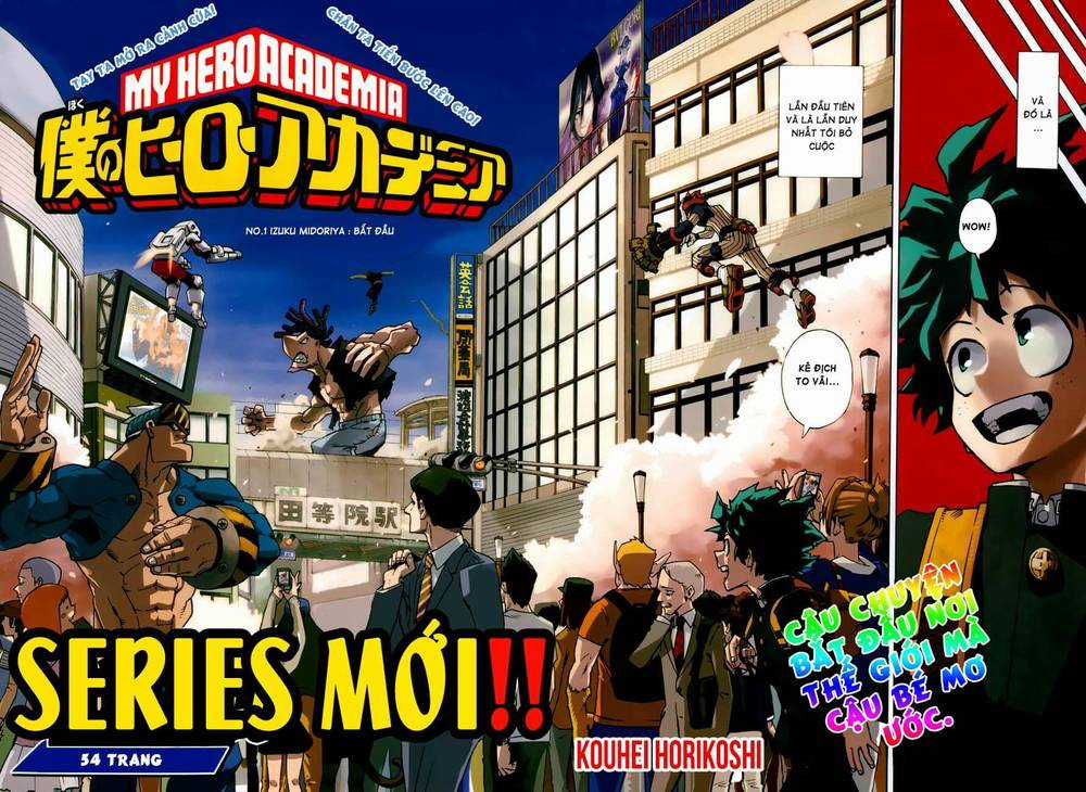 Học Viện Anh Hùng Chapter 1 trang 1