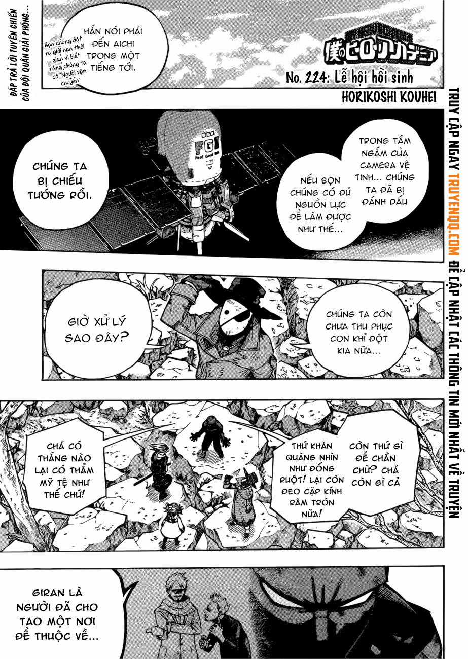 Học Viện Anh Hùng Chapter 224 trang 1