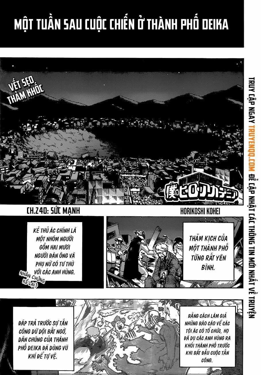Học Viện Anh Hùng Chapter 240 trang 1