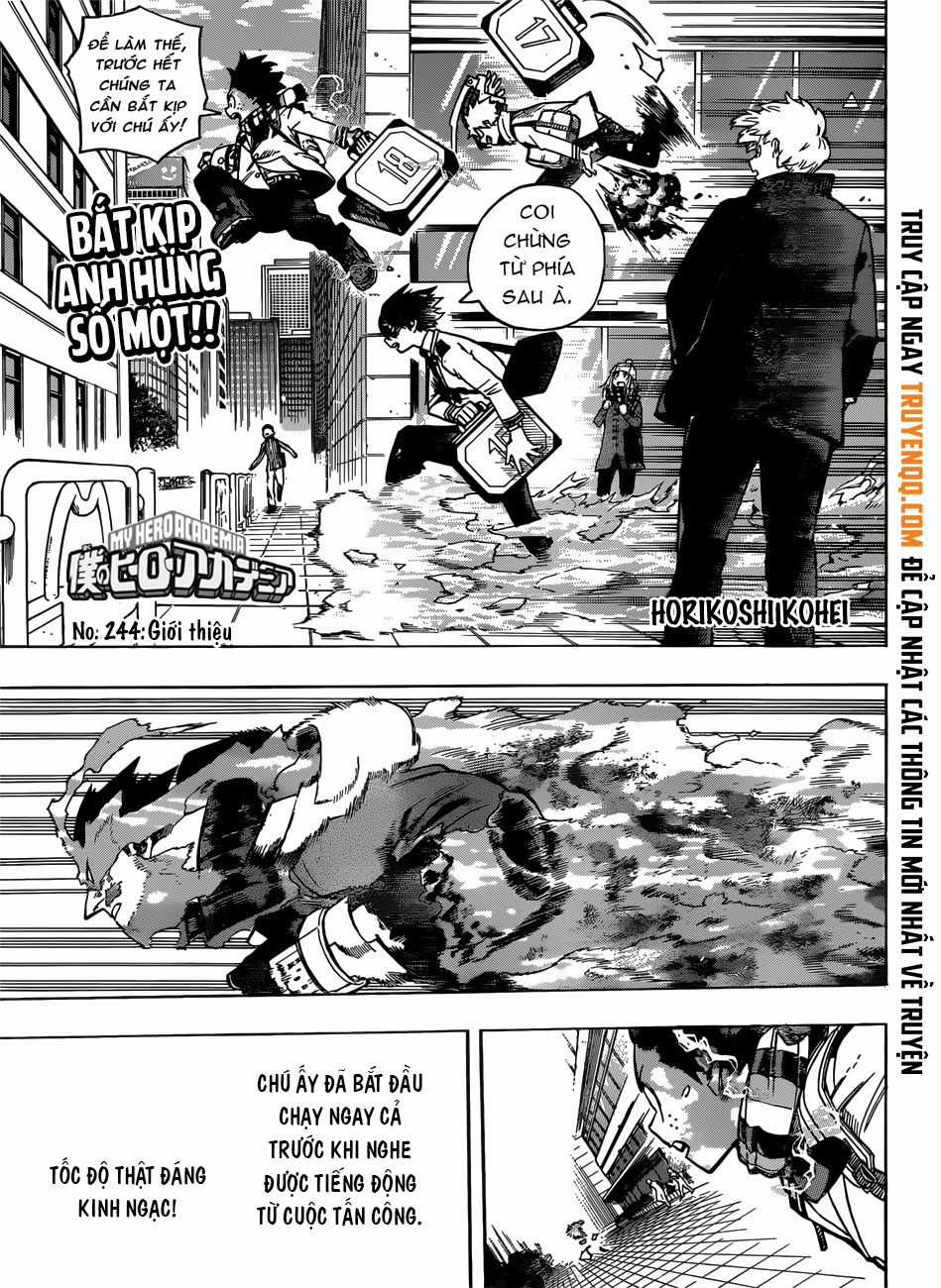 Học Viện Anh Hùng Chapter 244 trang 1