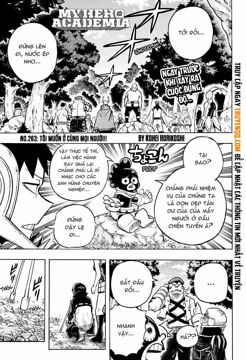 Học Viện Anh Hùng Chapter 263 trang 1