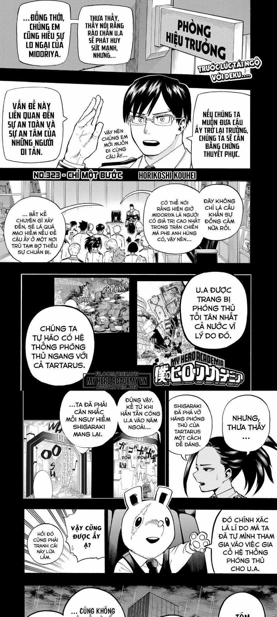 Học Viện Anh Hùng Chapter 323 trang 0