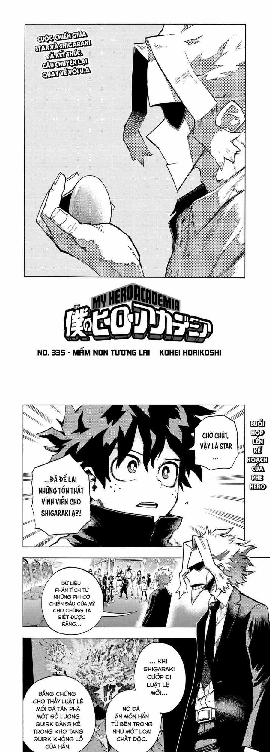 Học Viện Anh Hùng Chapter 335 trang 0
