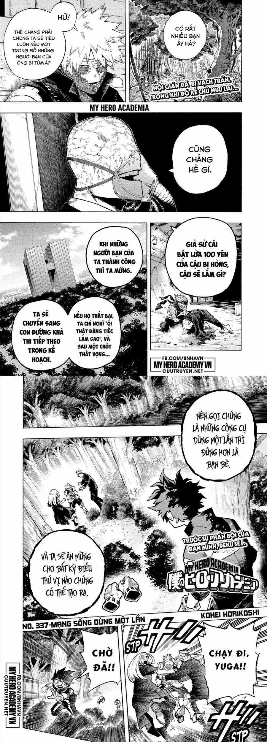 Học Viện Anh Hùng Chapter 337 trang 0
