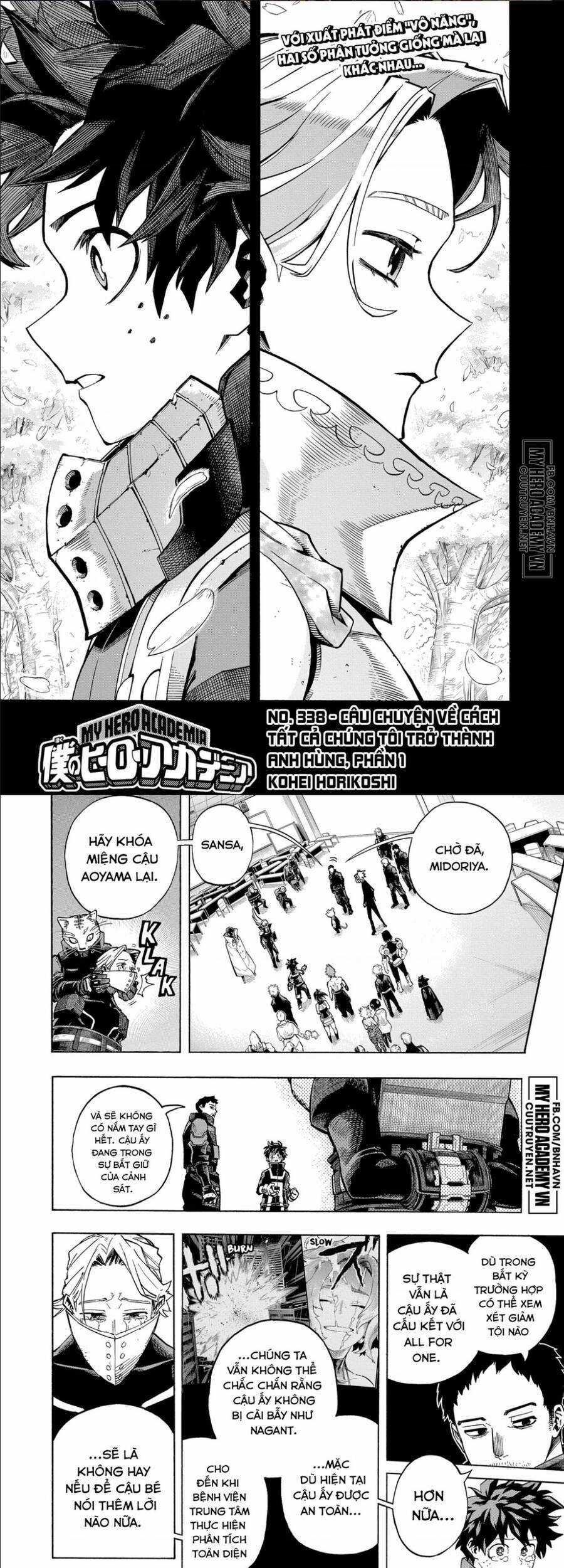 Học Viện Anh Hùng Chapter 338 trang 0