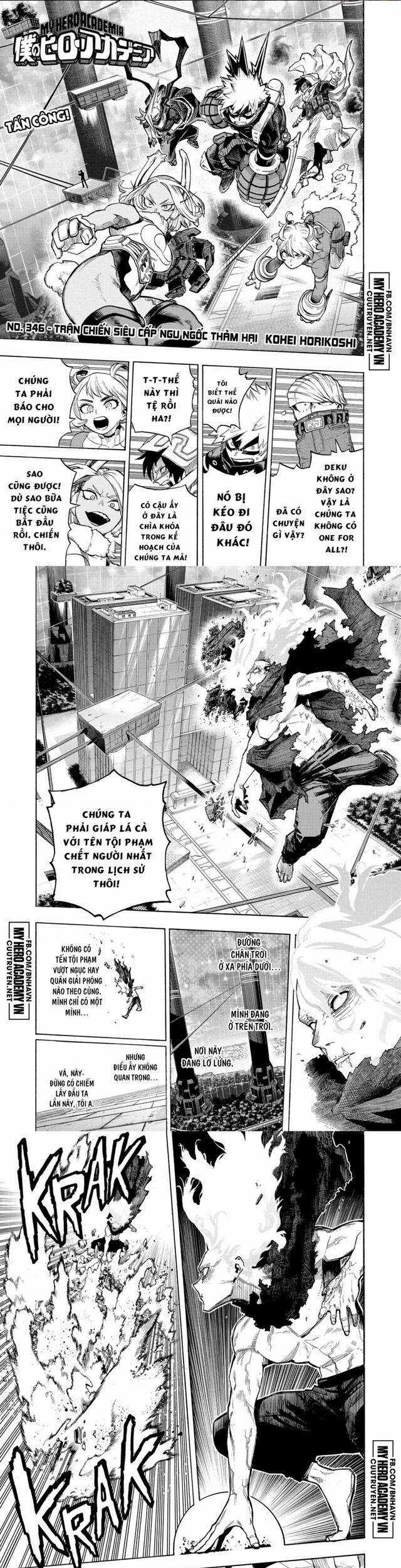 Học Viện Anh Hùng Chapter 346 trang 0