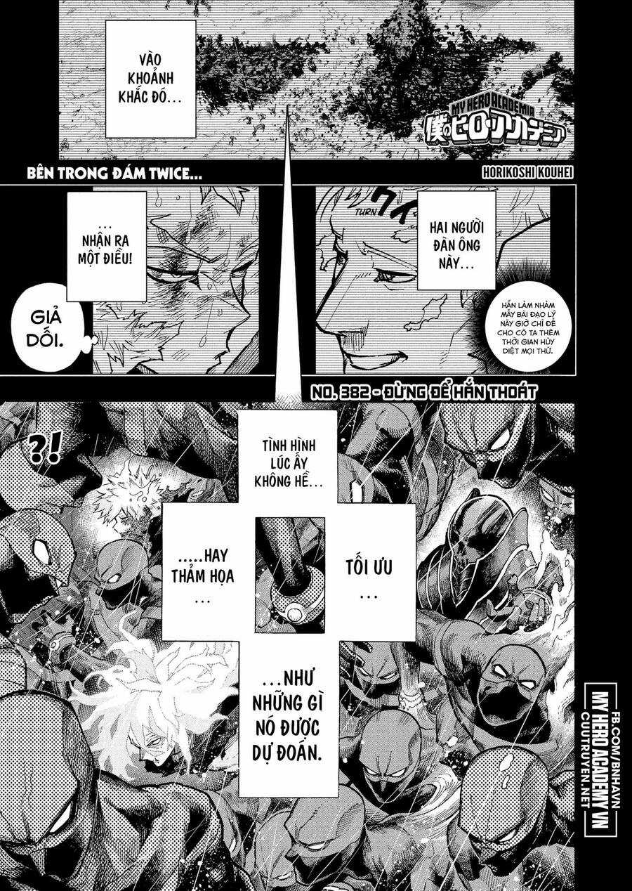 Học Viện Anh Hùng Chapter 382 trang 1