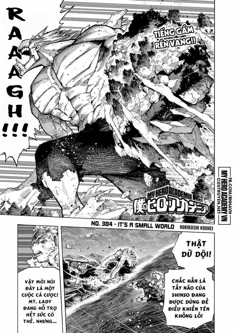 Học Viện Anh Hùng Chapter 384 trang 1