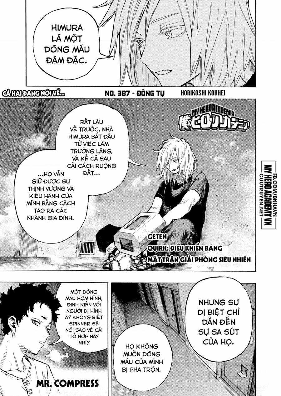 Học Viện Anh Hùng Chapter 387 trang 1