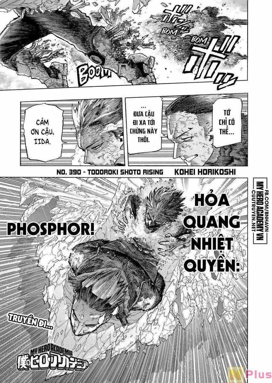 Học Viện Anh Hùng Chapter 390 trang 1