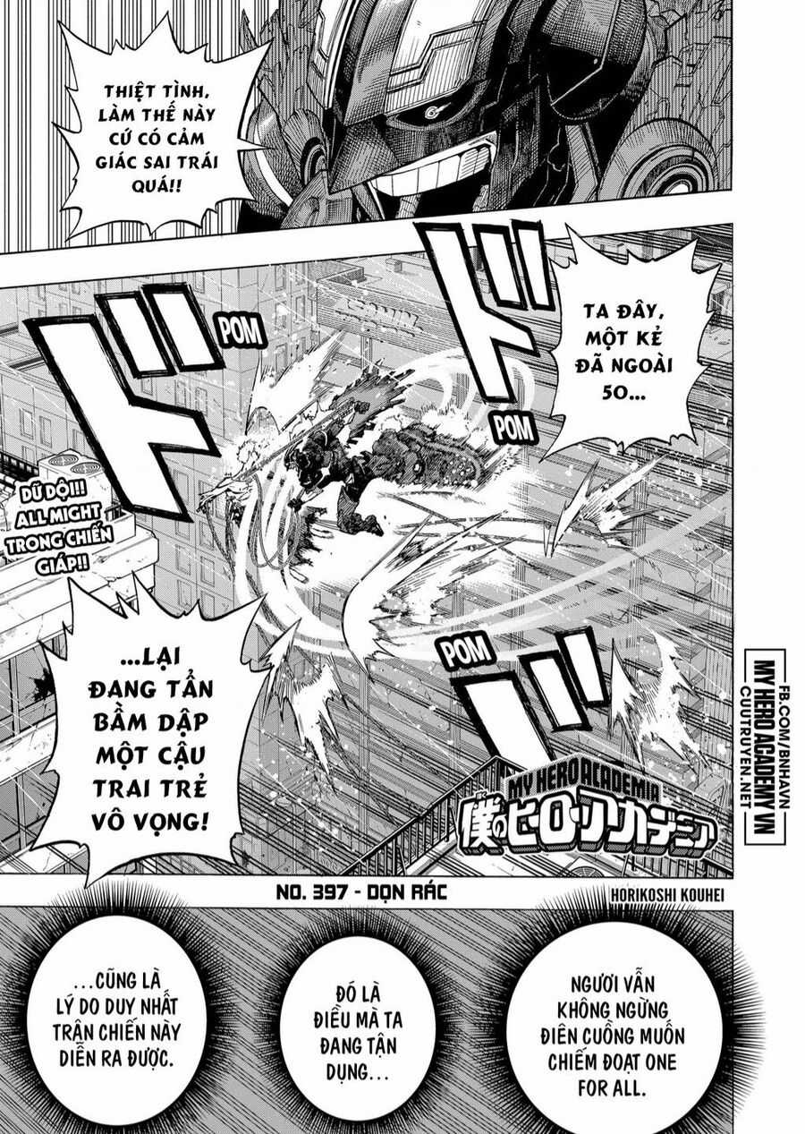Học Viện Anh Hùng Chapter 397 trang 1