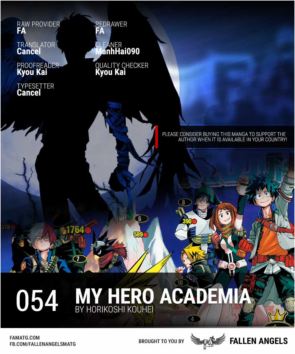 Học Viện Anh Hùng Chapter 54 trang 0
