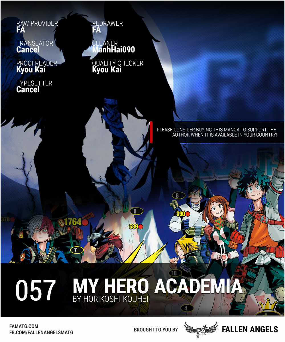 Học Viện Anh Hùng Chapter 57 trang 0