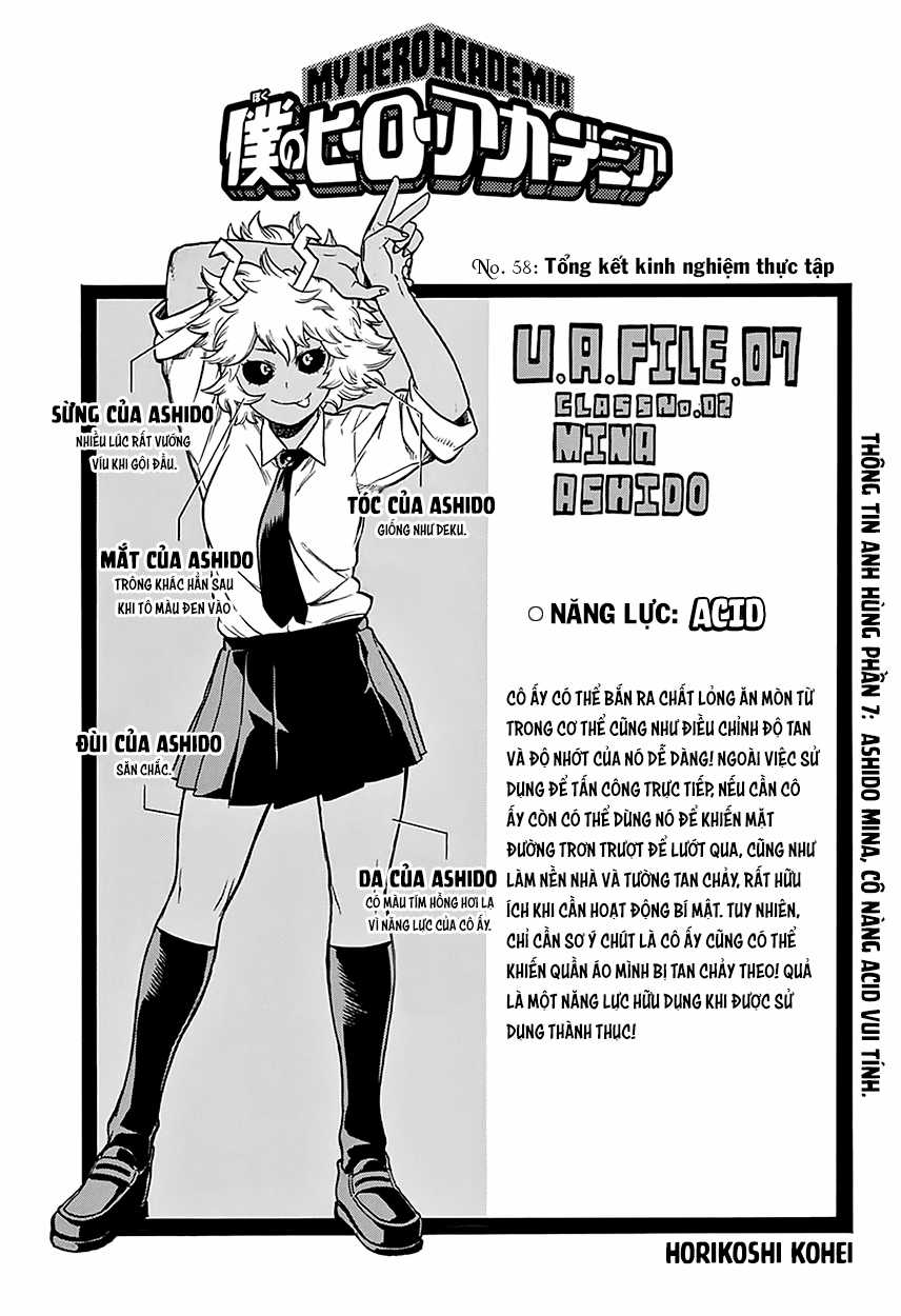 Học Viện Anh Hùng Chapter 58 trang 1
