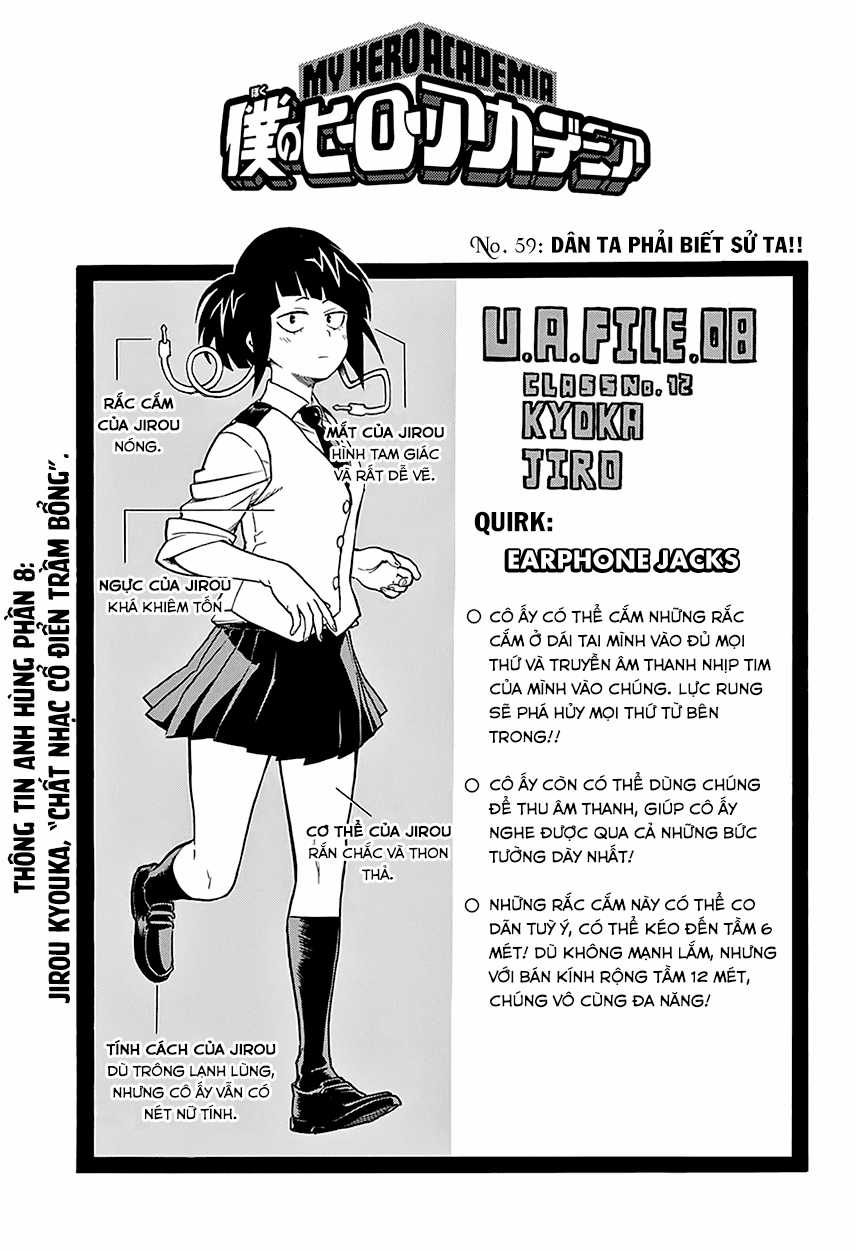 Học Viện Anh Hùng Chapter 59 trang 0