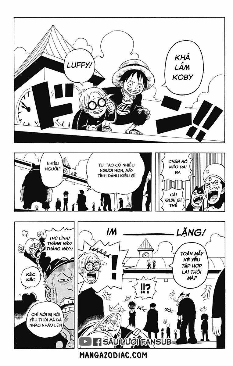 Học Viện One Piece Chapter 1.5 trang 11