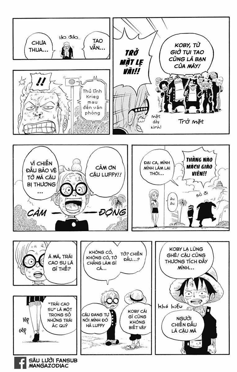 Học Viện One Piece Chapter 1.7 trang 10