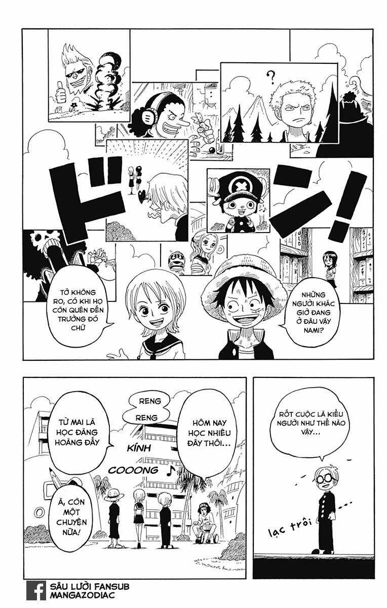 Học Viện One Piece Chapter 1.7 trang 14