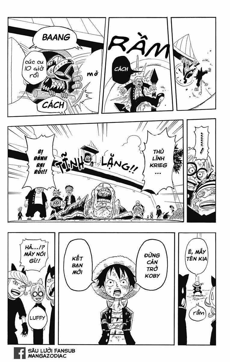 Học Viện One Piece Chapter 1.7 trang 9