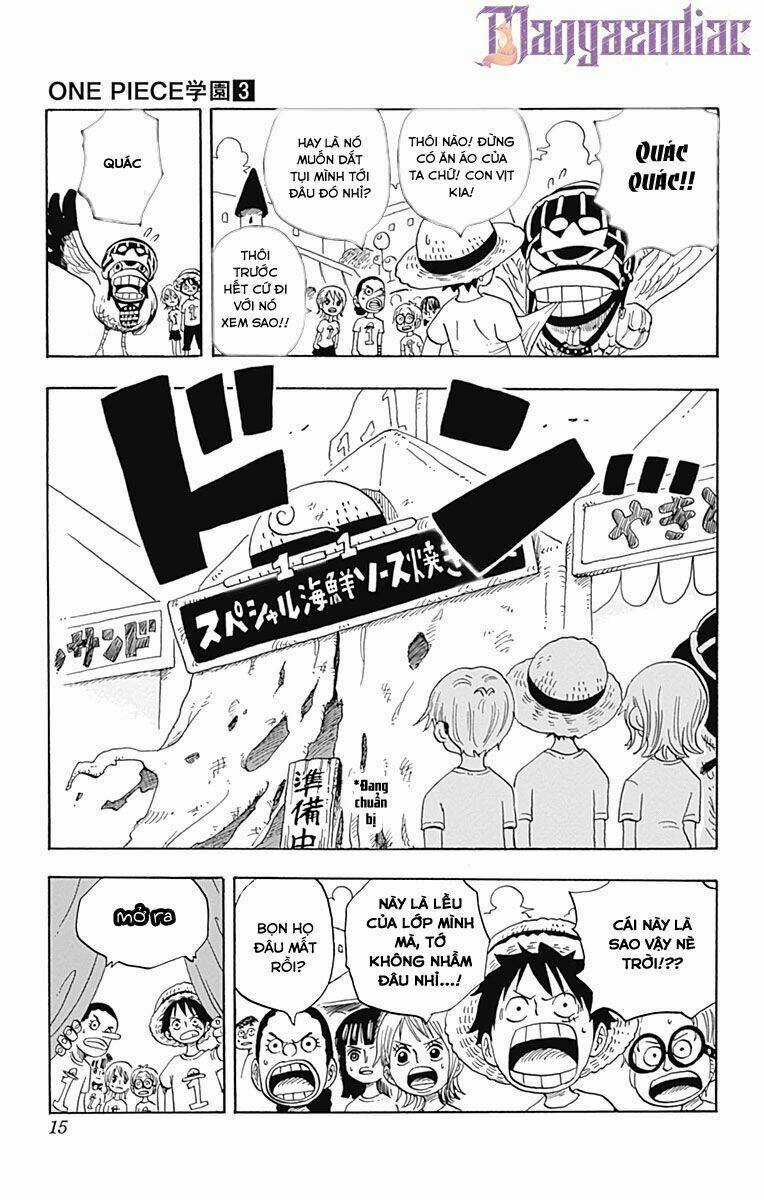 Học Viện One Piece Chapter 10 trang 11