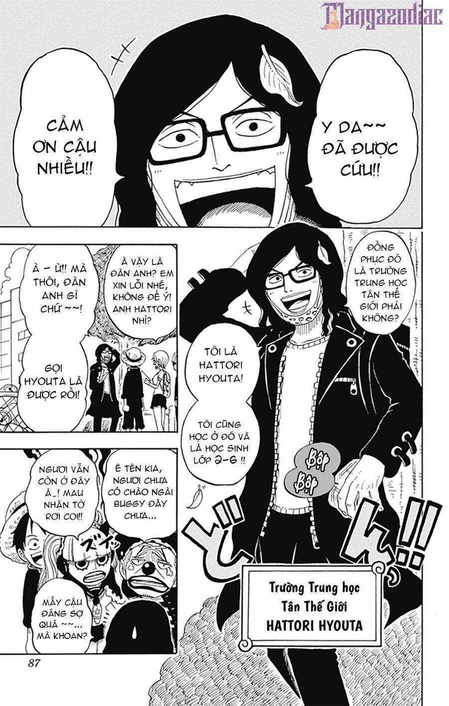 Học Viện One Piece Chapter 12.3 trang 12