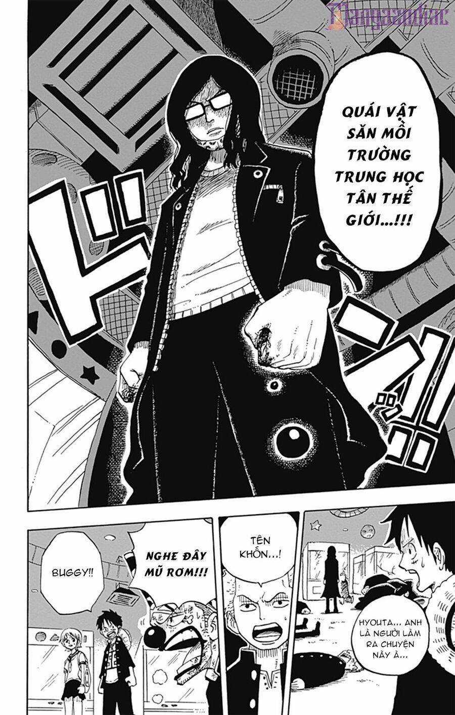 Học Viện One Piece Chapter 12.3 trang 25